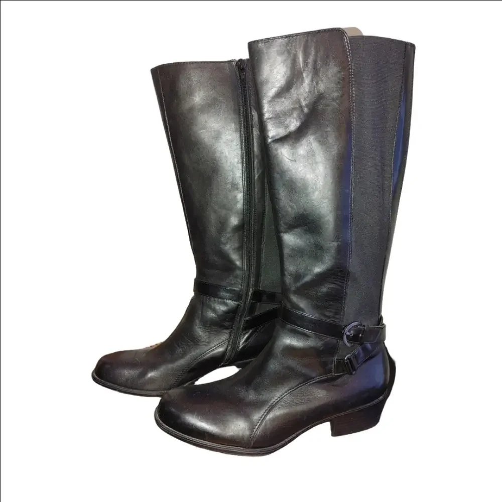 Naturalizer N5 Rena Comfort Riding Boots Size 10 - Picture 1 of 7